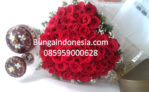 Bunga Box Mawar Merah Di Jakarta 085959000628 Kode:bi-bb-02