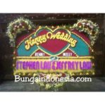 Bunga Papan Wedding Di Jakarta 085959000628 Kode:bi-bpw-08