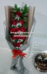 Handbouquet Mawar Merah Di Bogor 085959000628 bi-hb-34