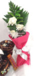 Handbouquet Mawar Putih Di Bogor 085959000628 Kode:bi-hb-43