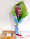 Handbouquet Mawar Merah+Chocolate Di Cibinong 085959000628 Kode:bi-hb-52 Kode