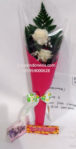 Handbouquet Mawar Putih Di Depok 085959000628 Kode:bi-hb-58