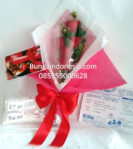 Handbouquet Mawar Merah Di Pondok Ungu Bekasi 085959000628 Kode:bi-hb-64