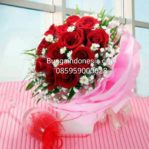 Handbouquet Mawar Merah Di Tangerang 085959000628 Kode:bi-hb-70