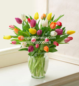 Jual Bunga Vase Tulip Di Pondok Indah Jakarta Selatan 085959000628 Kode : Bi-bv-23