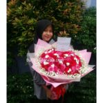 Bunga Valentine Mawar Merah Jakarta Timur Kode : BV 02 085959000628