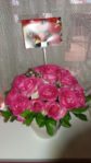 Bunga Vase Valentine Mawar Soft  Jakarta Utara Kode : BV 03 085959000628