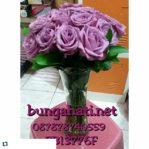 Bunga vas mawar ungu 085959000628 Bunga Valentine