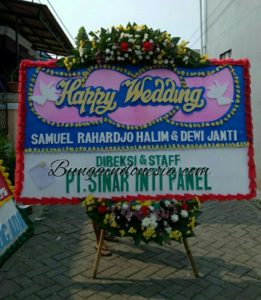 Bunga Papan Wedding Di Serpong 085959000628