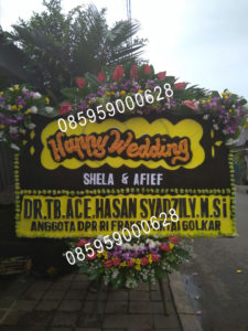 Bunga Papan Pernikahan Di Jakarta 085959000628