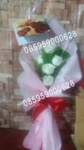 Bunga Valentine Mawar Putih Di Jakarta 08595900062