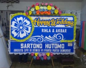 Toko Bunga Papan Wedding Di Makassar